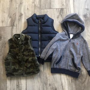 18-24 mo vest/jacket bundle